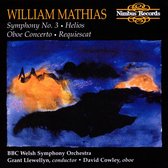 David Cowley, BBC Welsh Symphony Orchestra - Mathias: Symph No.3, Oboe Concerto, (CD)