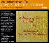 Crime & The City Solution - An Introduction To (CD)