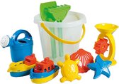 Ensemble de seau - jouets de sable - jouets de plage - seau - bac à sable - 10pcs - jouets d'extérieur