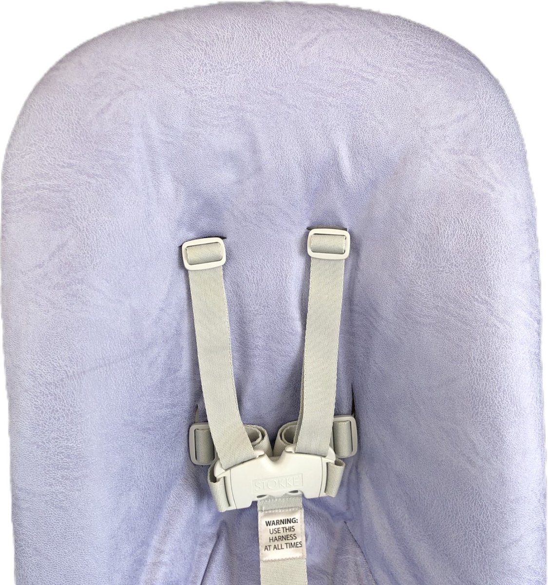 #40 Stokke Tripp Trapp newborn hoes, Blauw/lila pastel suede look | bol.com