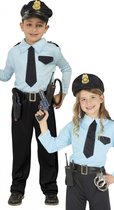 Fiestas Guirca - Kinderkostuum Politie agent(e) - 5-6 jaar
