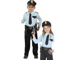Verscheidenheid Trots Registratie Fiestas Guirca Verkleedpak Politieagent Junior Blauw Mt 5-6 Jaar | bol.com