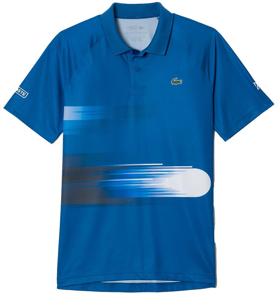 Lacoste Sport Polo Shirt x Novak Djokovic-poloshirt heren blauw - L