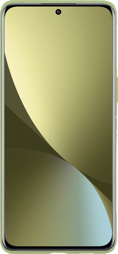 Coque Xiaomi 12 Siliconen - Coque Xiaomi 12 - Coque Xiaomi 12 Verte - 2 Pièces