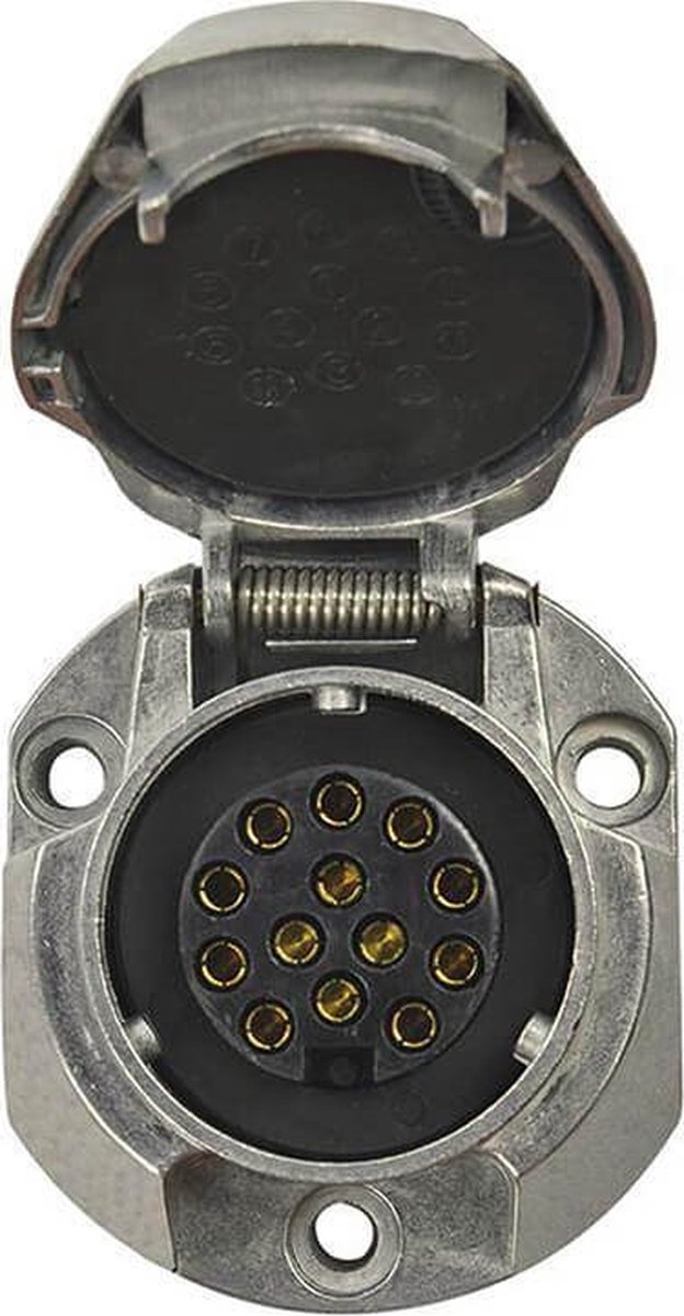 ProPlus Stekkerdoos - 13-polig micro-switch kunststof