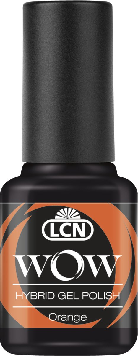 LCN - WOW - Hybride Gelnagellak - NEON Orange - 45077-800 - Fluor - 80’s - 8ml - Vegan -