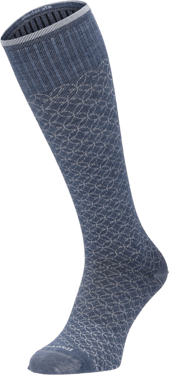 Sockwell - Featherweight Fancy Dames Compressiekousen Klasse 1 Denim - Maat 39-43