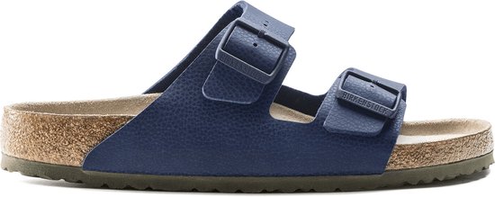 Birkenstock Arizona Heren Slippers Blue Narrow-fit | Blauw | Imitatieleer |  Maat 40 | bol.com