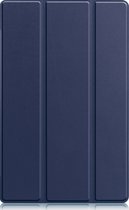 Housse Lenovo Tab M10 Plus (Gen 3) Housse Blauw Foncé - Housse Rigide Lenovo Tab M10 Plus (Gen 3) - Housse Lenovo Tab M10 Plus Bookcase - Blauw Foncé