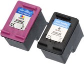 PrintAbout huismerk Inktcartridge 303 (T6N02AE + T6N01AE (nr 303)) Zwart + 3 kleuren Multipack geschikt voor HP