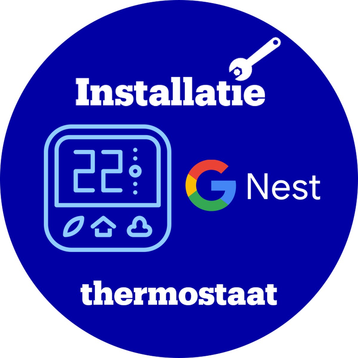 Stadium single merk Installatie Google Nest Thermostat - Door Zoofy in samenwerking met bol.com  -... | bol.com