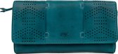 Bear Design Overslagportemonnee Dames 'Sterre' RFID Aqua - CL 18208