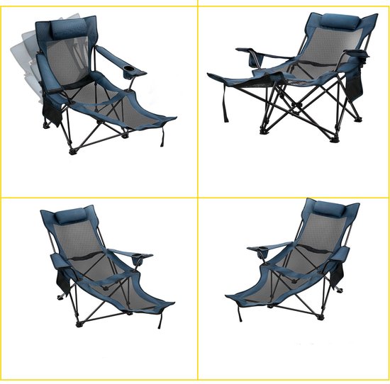 Ligstoel Campingstoel Opvouwbare Stoelen Draagbaar Camping