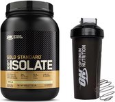 Optimum Nutrition Gold Standard 100% Isolate Bundle – Vanilla Whey Protein Isolate + ON shaker cup – 930 grammes (31 shakes)