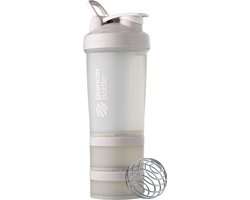 BlenderBottle BlenderBottle ® ProStak™ 650 ml + 100 ml + 150 ml Grijs Shakebeker Shaken zonder klonten en zonder te lekken! Met handige pillen/poeder doosjes