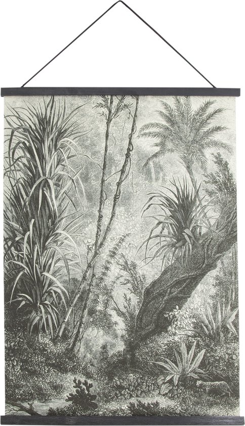 Art for the Home | Jungle Amazone - Textiel Poster - 80x60 cm
