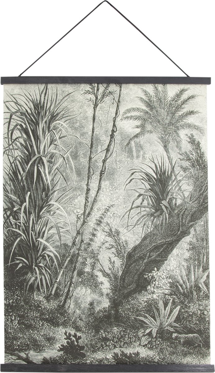 Art for the Home Jungle Amazone Textiel Poster 80x60 cm