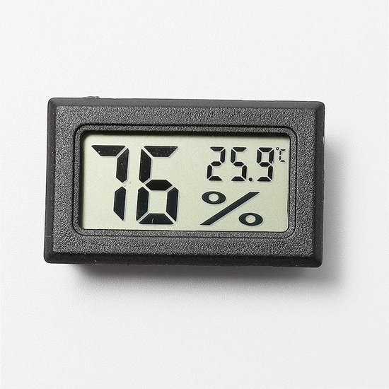 Digitale Hygrometer en Thermometer voor Binnen 2 in 1 Vochtmeter en