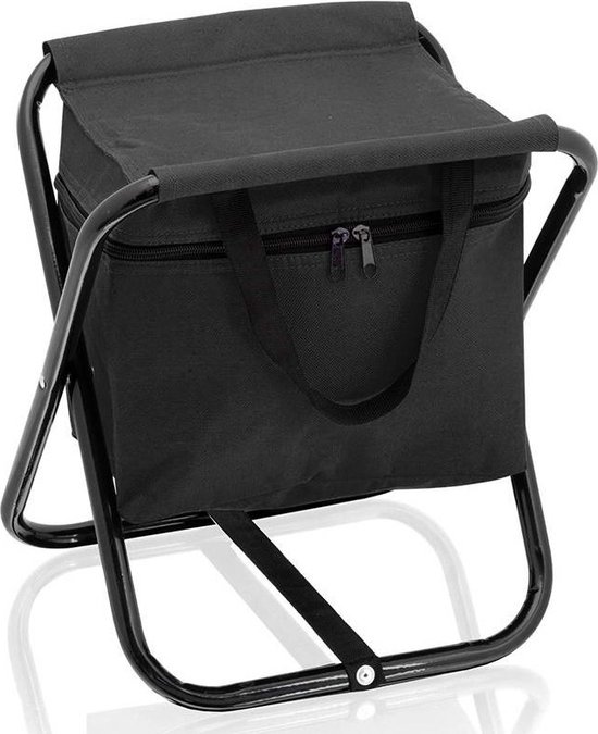 Opvouwbare stoel met ingebouwde koeltas en extra kleine koeltas zwart - Campingstoelen - Opvouwbare stoelen - Koeltassen van Yello — afbeelding 3