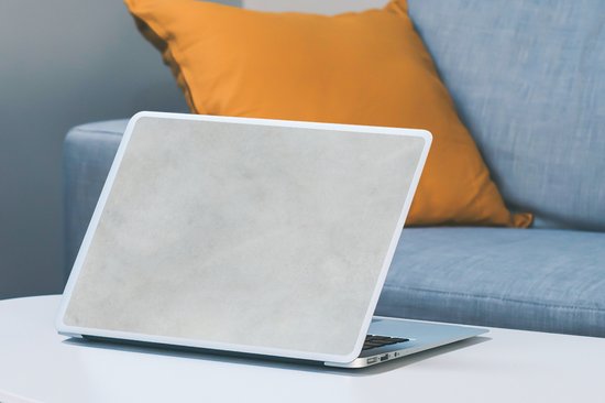 Sticker ordinateur portable - 15,6 pouces - Béton - Design - Industriel