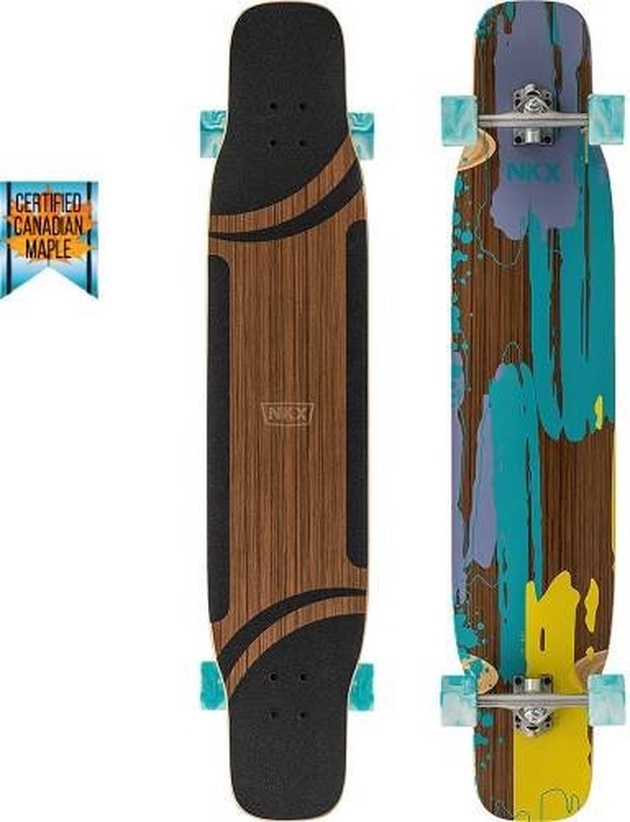 NKX Vegas Dancer Longboard Blauw