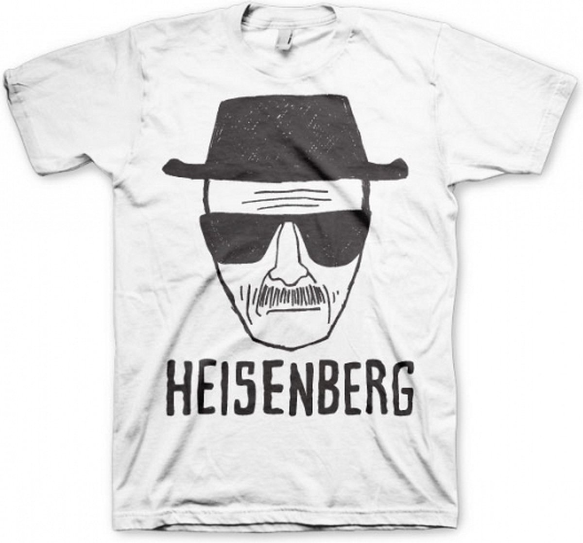 T-shirt Breaking Bad Heisenberg wit L