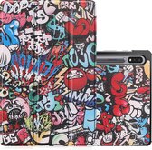 Hoesje Geschikt voor Samsung Galaxy Tab S8 Hoesje Case Hard Cover Hoes Book Case - Graffity