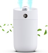 Boostiv® Luchtbevochtiger - Luchtreiniger - Aroma diffuser - Vernevelaar - Humidifier - LED verlichting - 3L