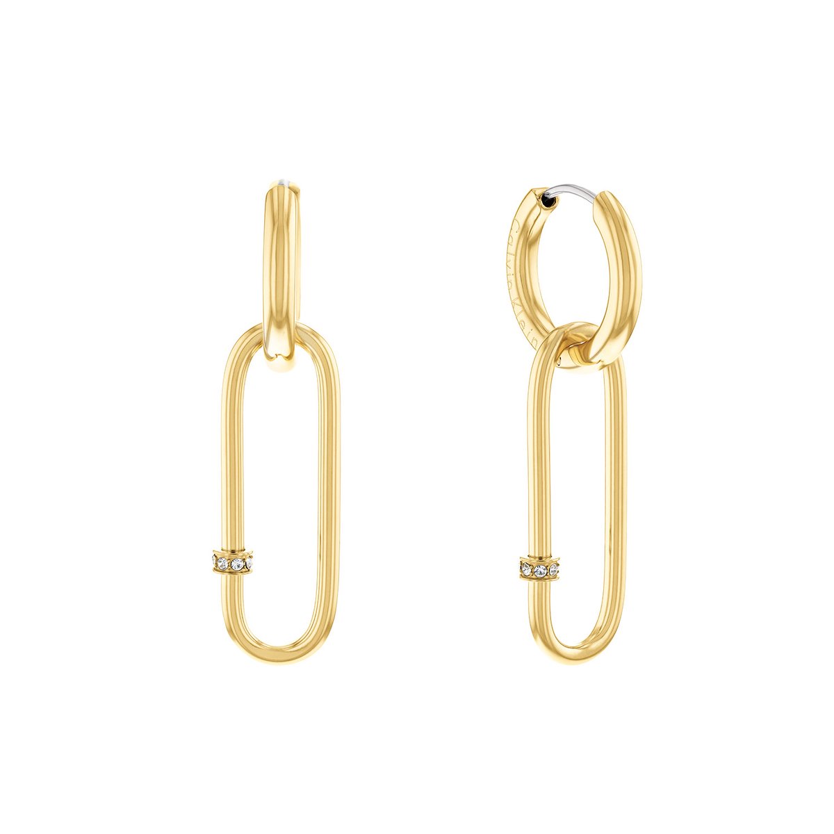 Calvin Klein CJ35000182 Dames Oorring Staal Kristal