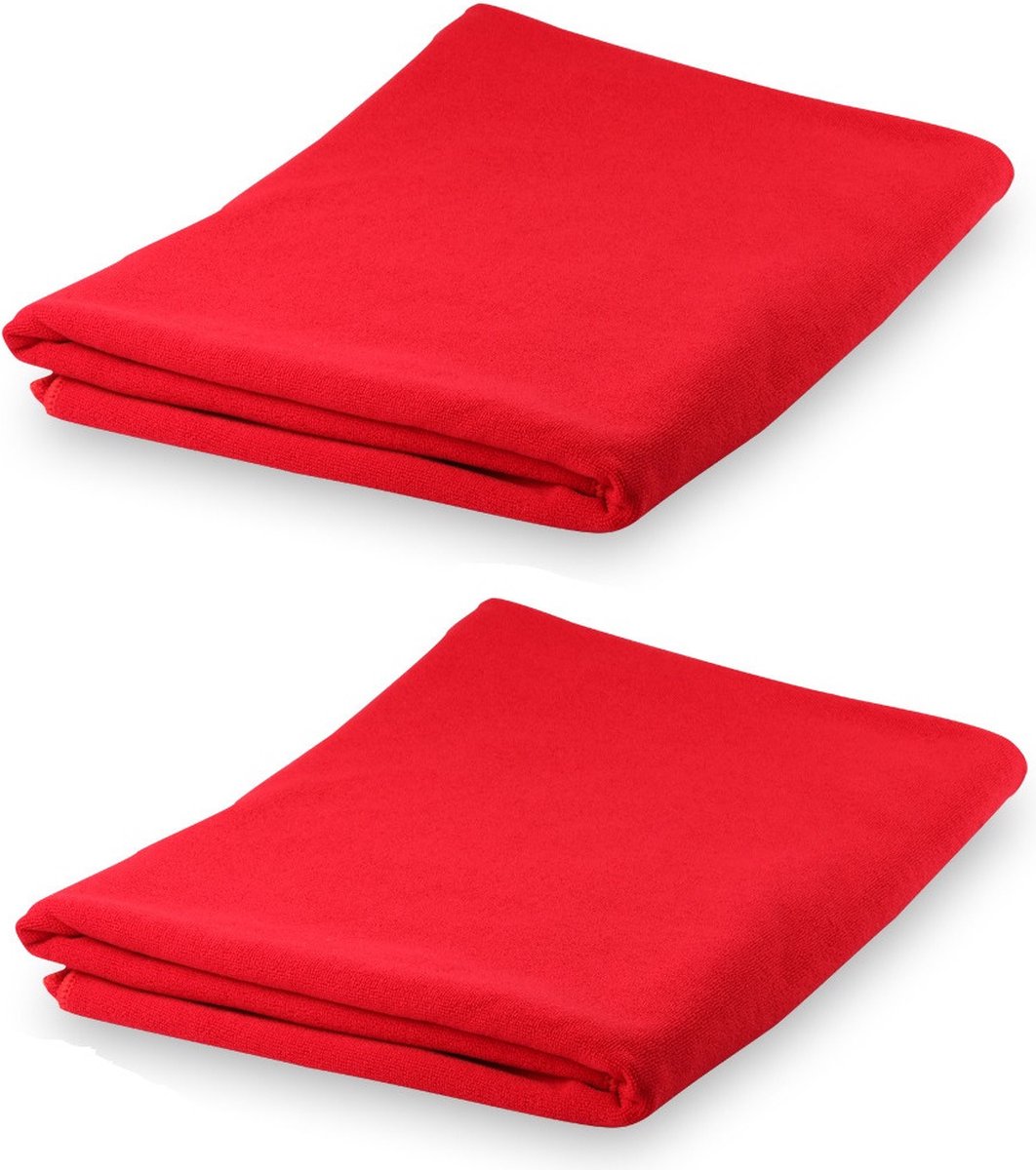 Lot de 2 serviettes de bain en coton égyptien 600 g/m², super