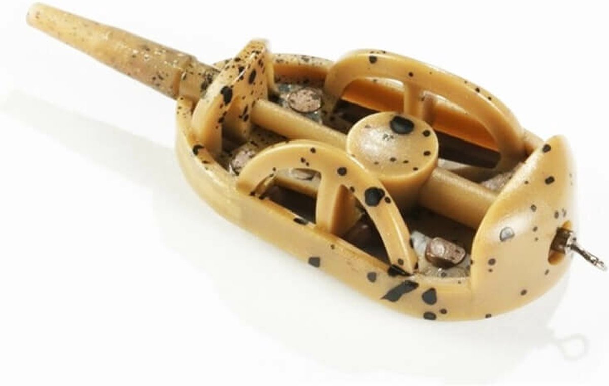 Filex Method Feeder & Swivel - 30g - Inline Method Feeder Voerkorf - Karper Vissen/Witvissen