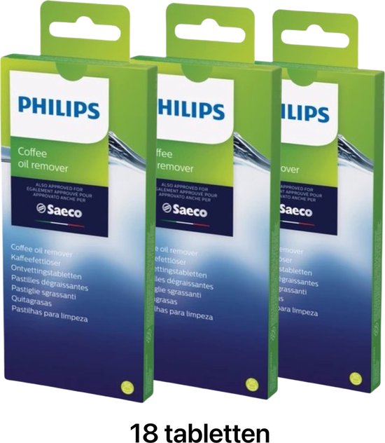 Philips Saeco Ontvettingstabletten Reinigingstabletten