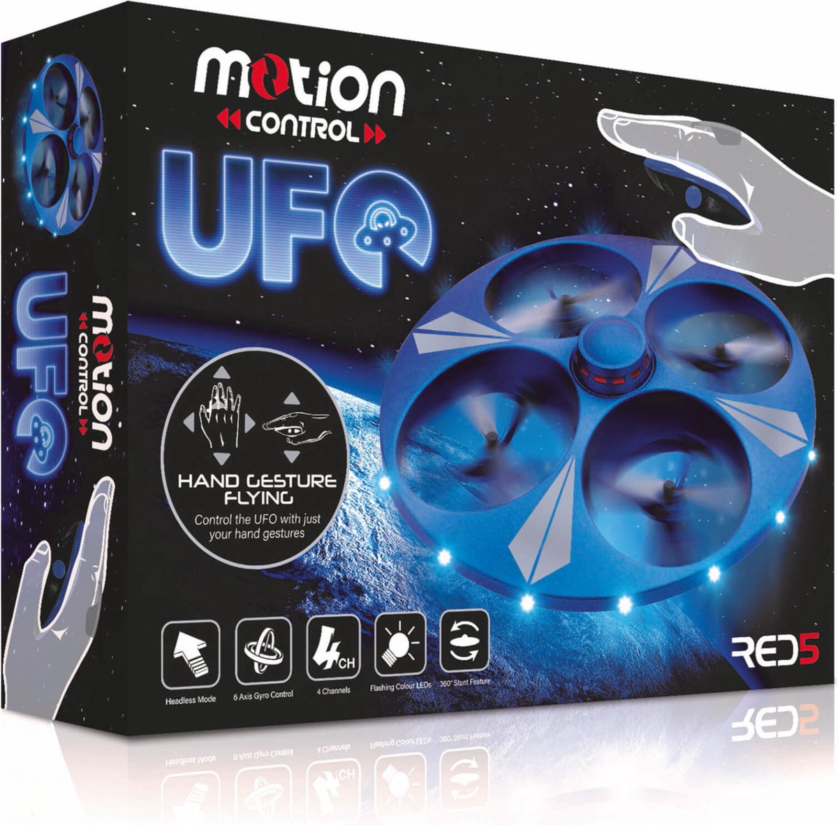 RED5 - Motion UFO - Drone - Hand beweging