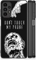 Smartphone Hoesje Super als Cadeautjes voor Hem Geschikt voor Samsung Galaxy A13 4G Back Case TPU Siliconen Hoesje met Zwarte rand Zombie