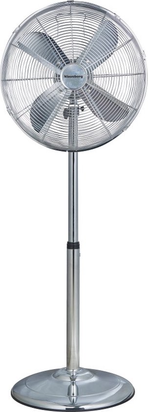 Statiefventilator CHROOM - Ventilator staand Ø16 inch/40 cm – hoogte en  helling... | bol.com