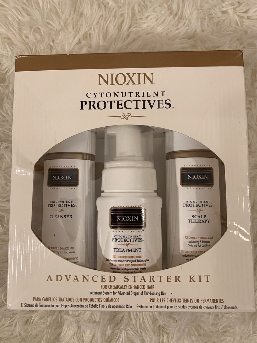 Nioxin Cytonutrient Protectives Advanced Starter Kit - Hair Treatment System