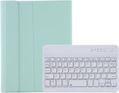 Case2go - Bluetooth Toetsenbord Hoes geschikt voor de Apple iPad Mini 2021 - QWERTY - iPad Hoes met Stylus Pen Houder - Licht Groen