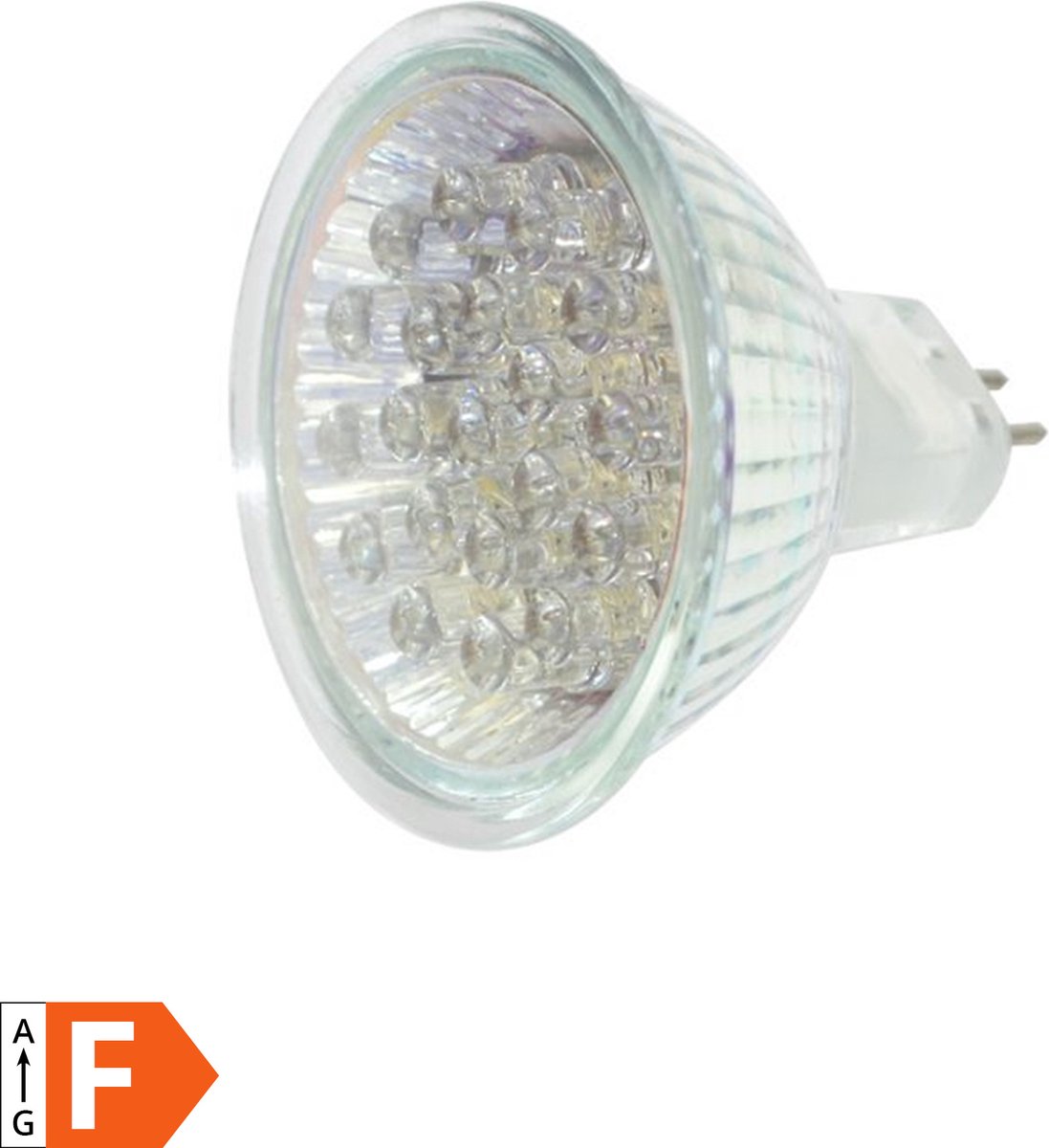 Niet meer geldig Kast ironie Benson LED Lamp Gu5 Insteek 20Led - 1.2W 12V Warm White | bol.com