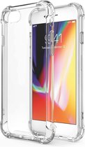 Coque iPhone SE 2022 / SE 2020 / 8 / 7 - Coque transparente antichoc Hybrid Armor Coque arrière en Siliconen transparente