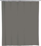 Douchegordijn Mouse Grey - waterdicht, onderhoudsarm, polyethyleen vinylacetaat, 180 x 200 cm, grijs 200735