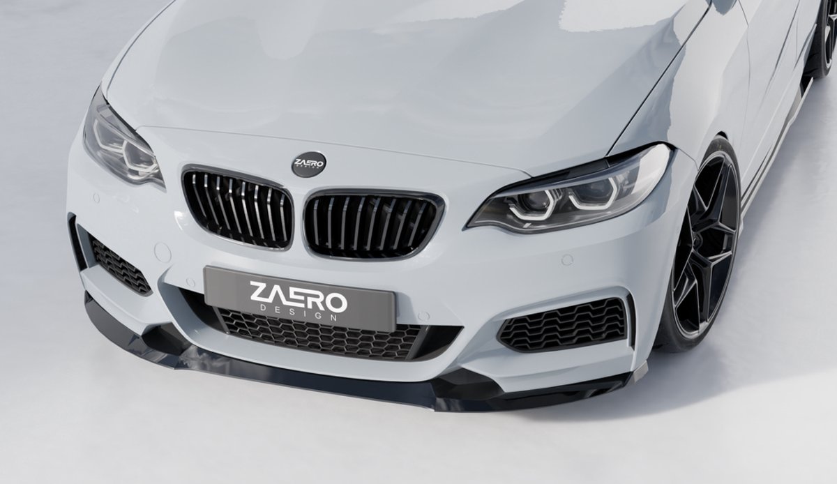 Front splitter Zaero-Design BMW 2-serie F22 | F23 M235i & M240i
