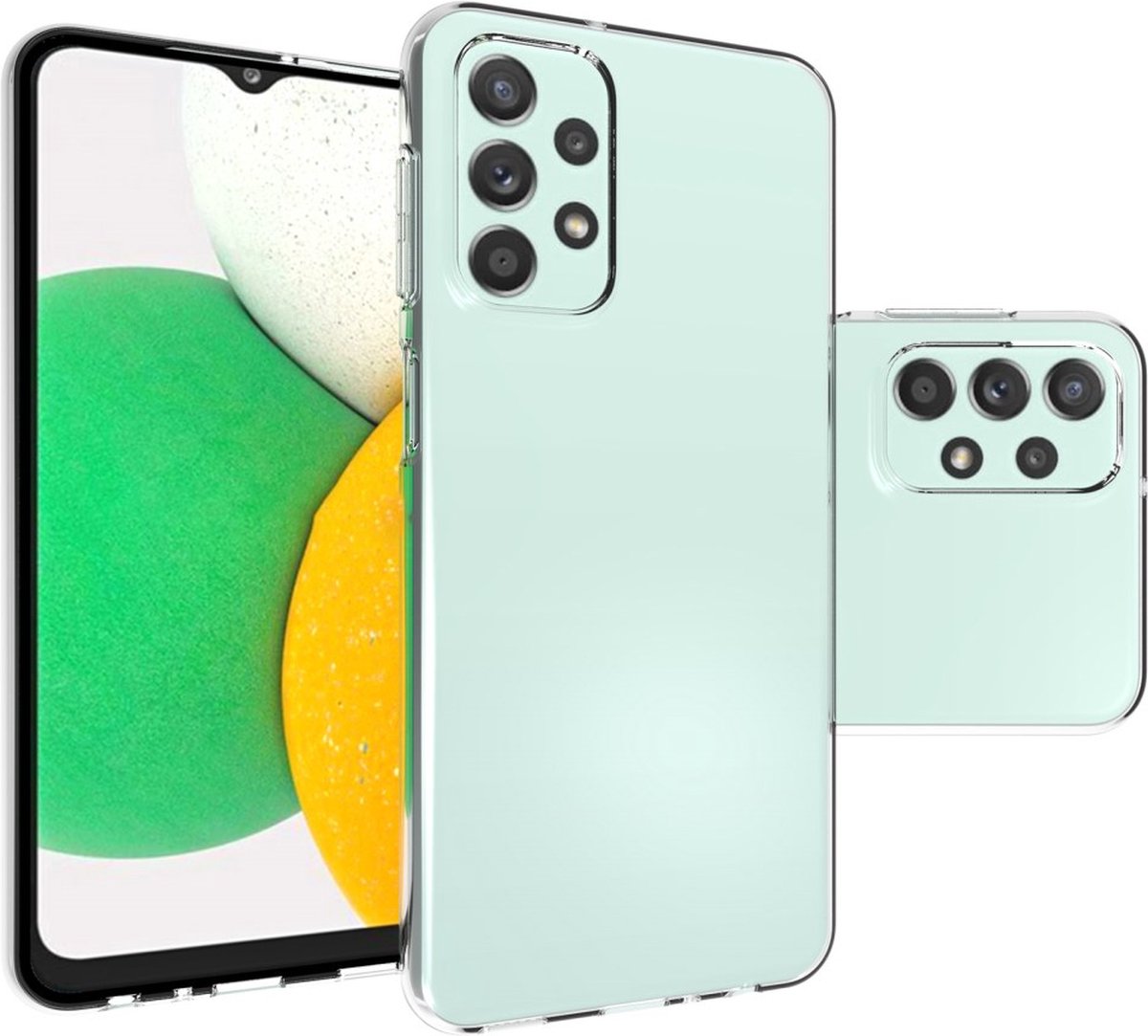 Samsung Galaxy A23 TPU Siliconen Back Cover Transparant