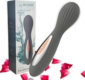 ME’ADAM Wand vibrator- Vibrators voor Vrouwen - Luxe Wand Vibrator - Sex toys - Clitoris Stimulator - Wand Massager - Dildo - Koppels - Geleverd - Grijs