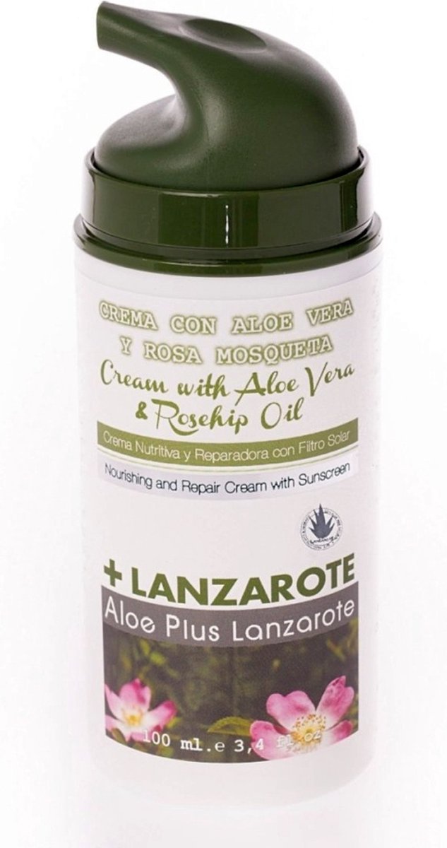 Aloe vera gezichtscrème | rose hip nourishing face cream | FACE CREAM 100 ml