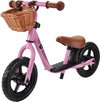 foto van Bandits & Angels loopfiets Starter roze limited met mandje