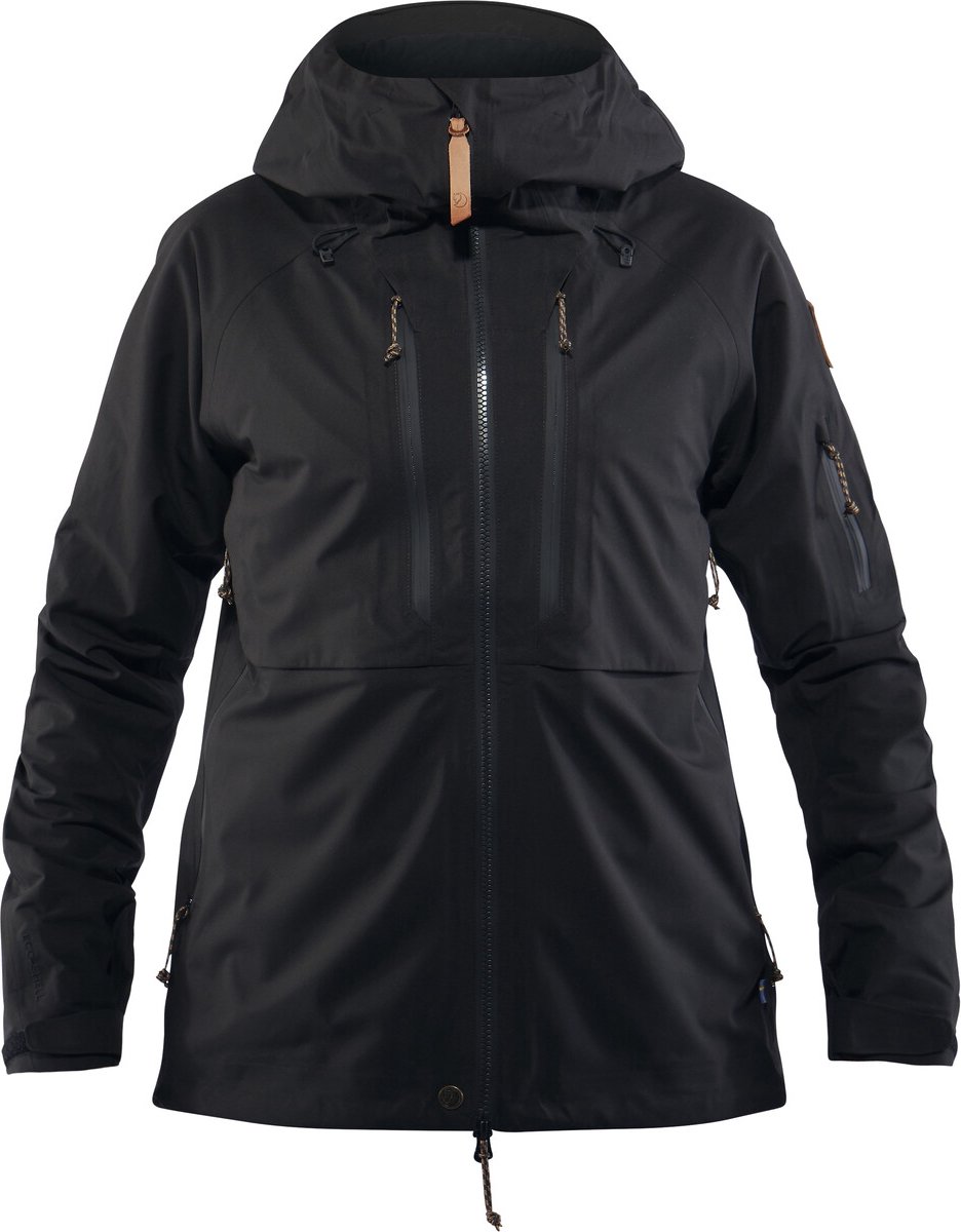 Fjällräven Keb Plus-Shell Jacket Women Zwart