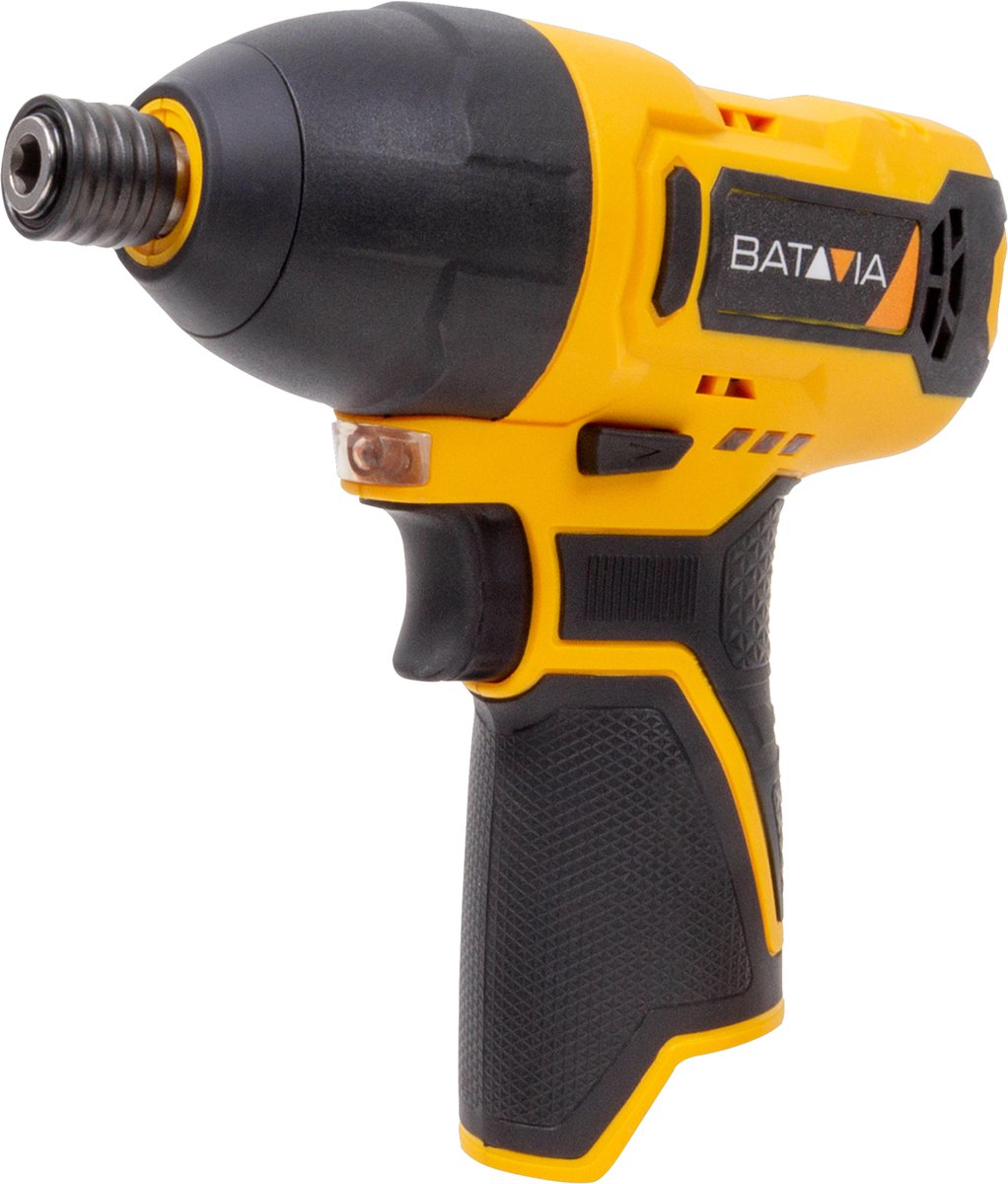 Batavia Accu 12V slagschroevendraaier - Excl. Accu en Oplader - 2700 RPM - Elektronische snelheidscontrole - Lichtgewicht en compact - Fixxpack