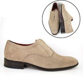 Stravers - Chaussures Homme Taille 38 Daim Beige Petites Pointures Chaussures d'été Chaussures de Mariage Homme