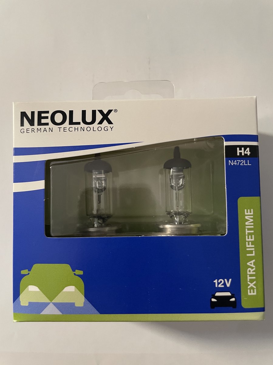 Neolux H4 12V - Extra Lifetime - Set