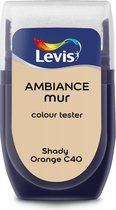 Levis Ambiance - Kleurtester - Mat - Shady Orange C40 - 0.03L